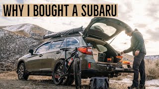 Why I Chose a Subaru: Winter Car Camping
