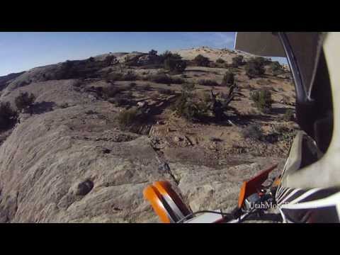 Cow Freckles Dirt BikeTrail Moab Utah