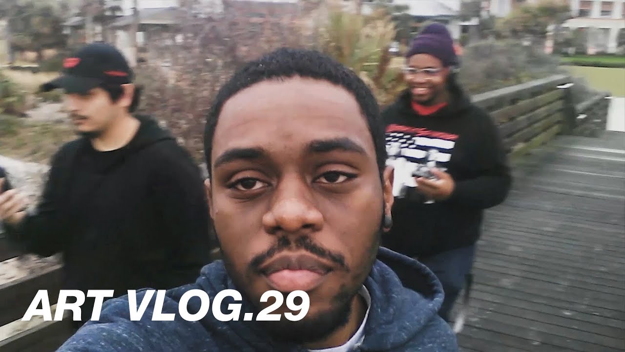 Convention setup Jekyll Island Comic con - Art Vlog 29