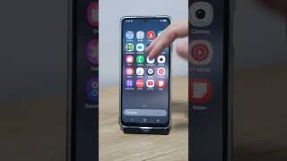 Galaxy A17 - Como ajustar o tamanho dos ícones dos aplicativos