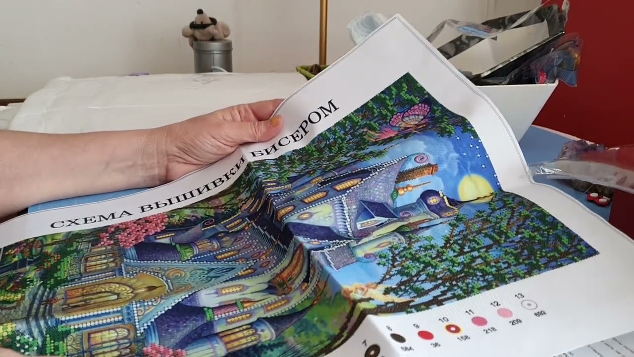 Unboxing broderie perlée (partiel)