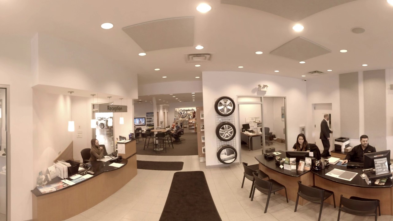 Trend Motors Volkswagen Service Department 360 video with Tiguan GTI