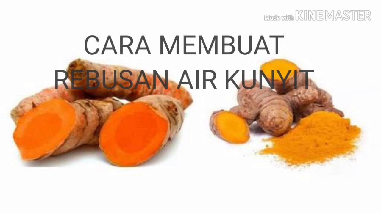 CARA PEMBUATAN REBUSAN AIR KUNYIT 