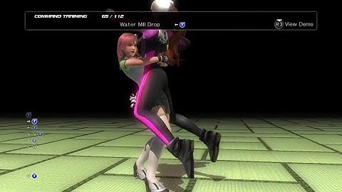 Honoka | Command Training | DEAD OR ALIVE 5 Last Round | PS4