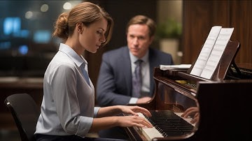 "A Shy Receptionist’s Piano Session After Work—CEO Is Mesmerized by Every Note"....