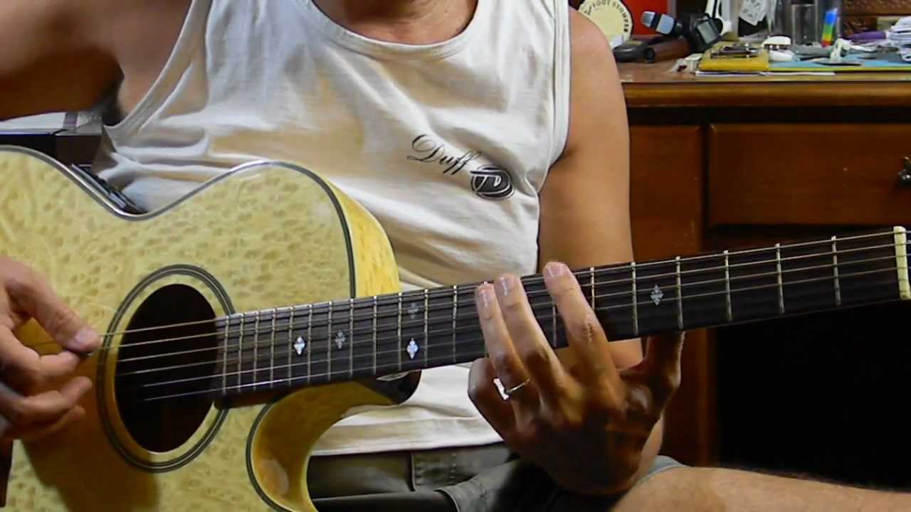 Easy Acoustic E Blues Riff How to Play the Blues on Guitar Beginner