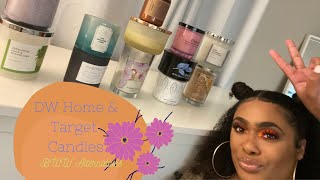 Target and DW Home Candles - Bath and Body Work Candle Alternatives