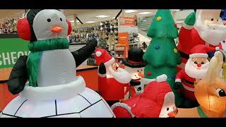 Homebase Christmas 2020 Inflatable Santa Rudolph Snowman Nutcracker