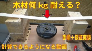 ２×４材６Fは何キロまで耐える？建基法の考え方で検証してみる。