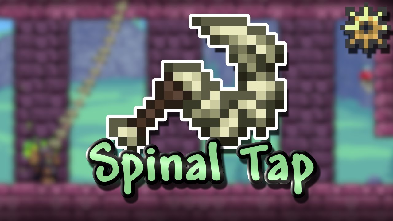 The New Spinal Tap Whip! Terraria 1.4.1 Guide YouTube