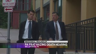 Hearings continue in PA frat hazing death case