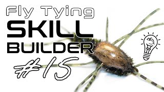 Fly Tying Skill Builder #15 | Pat's Rubber Legs, Dubbing Soft Hackle, and Cutting Thread!