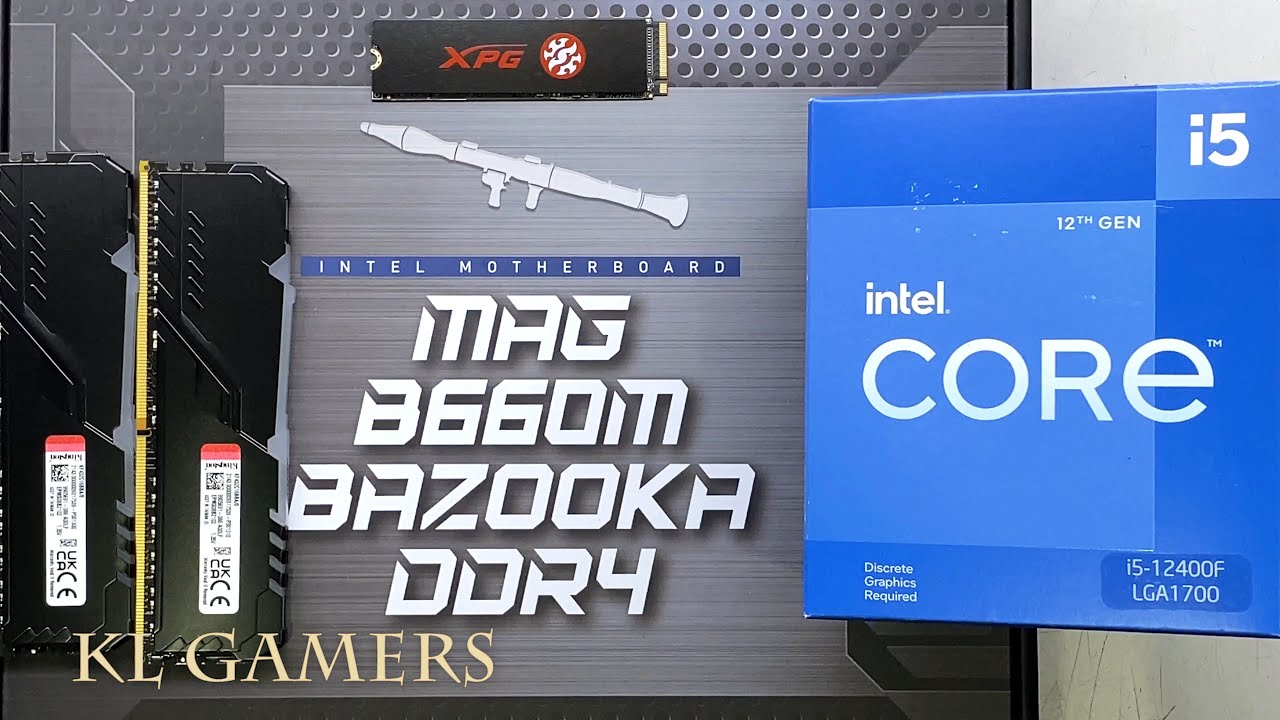 Upgrade intel Core i5 7500 to intel Core i5 12400F MAG B660M 