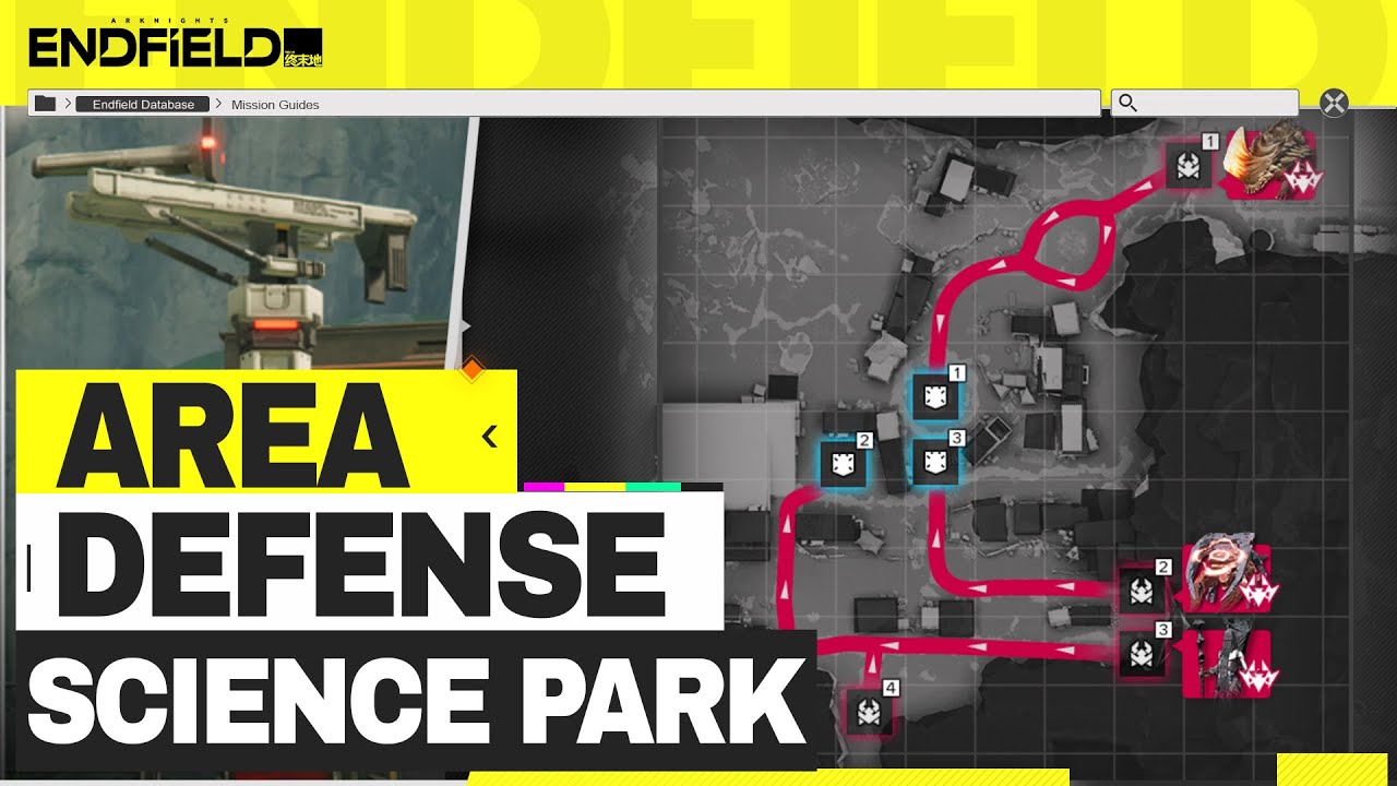 Originium Science Park Area Defense AFK Strategy | Infra Station - Tower Defense【Arknights Endfield】