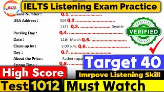 Ielts Listening Practice Test 2026 With Answers  Recent Exam  29042026  Ielts Listening Test