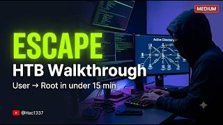 OSCP Prep — Day 2 (Escape from Hackthebox) | Rooting TJ Null's 2026 Boxes