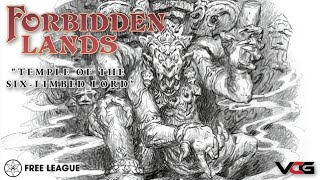 Forbidden Lands RPG Actual Play Temple of the Six-Limbed Lord
