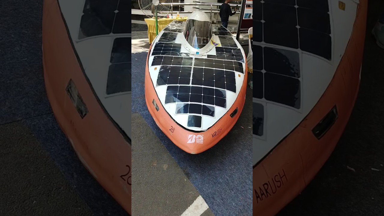 rare solar car 🔋🔌 