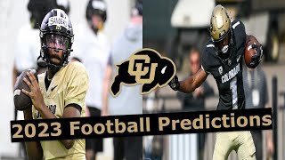 2023 Colorado Buffalos College Football Prediction
