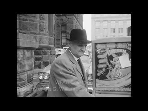 Pinball Raid and Destruction - Dallas January 1963 (silent)