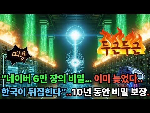 “네이버가. 초거대 일냈군..  이걸 왜 지금 공개했을까”..#엔비디아 #초거대AI #대규모연산 #AI모델 #클라우드AI #데이터센터
