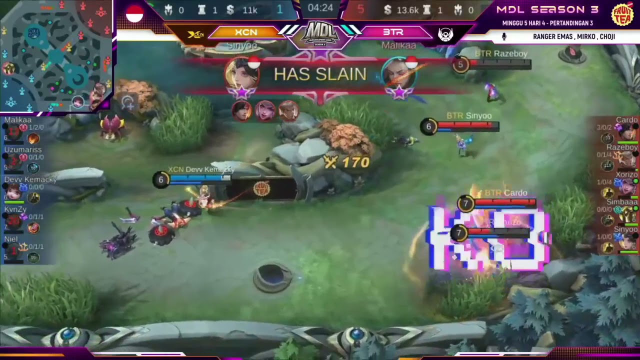 XCN WEST BANDITS VS BIGETRON BRAVO - GAME 2 |MDL SEASON 3