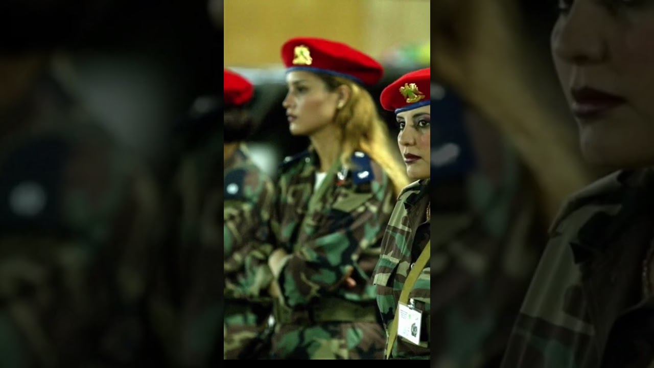 Who were Gaddafi’s famous Amazonian Guard (aka the Amazons)?