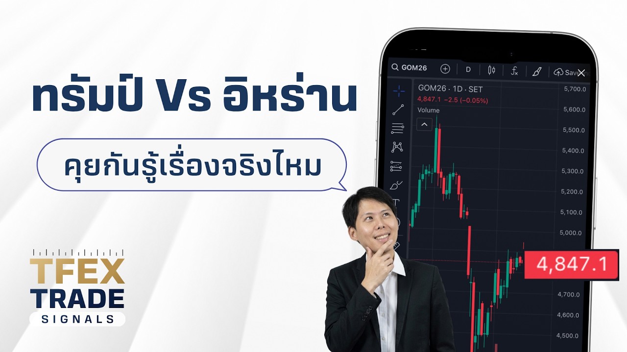 TFEX Trade Signals | ทรัมป์ Vs อิหร่าน คุยกันรู้เรื่องจริงไหม
