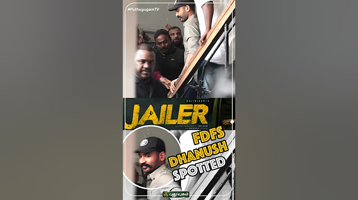 தலைவா...  #Dhanush Spotted on #jailerFDFS #rajinikanth #superstar #rajini  #Jailerday #jailer