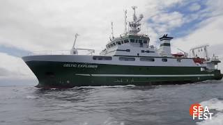 RV Celtic Explorer at SeaFest 2017