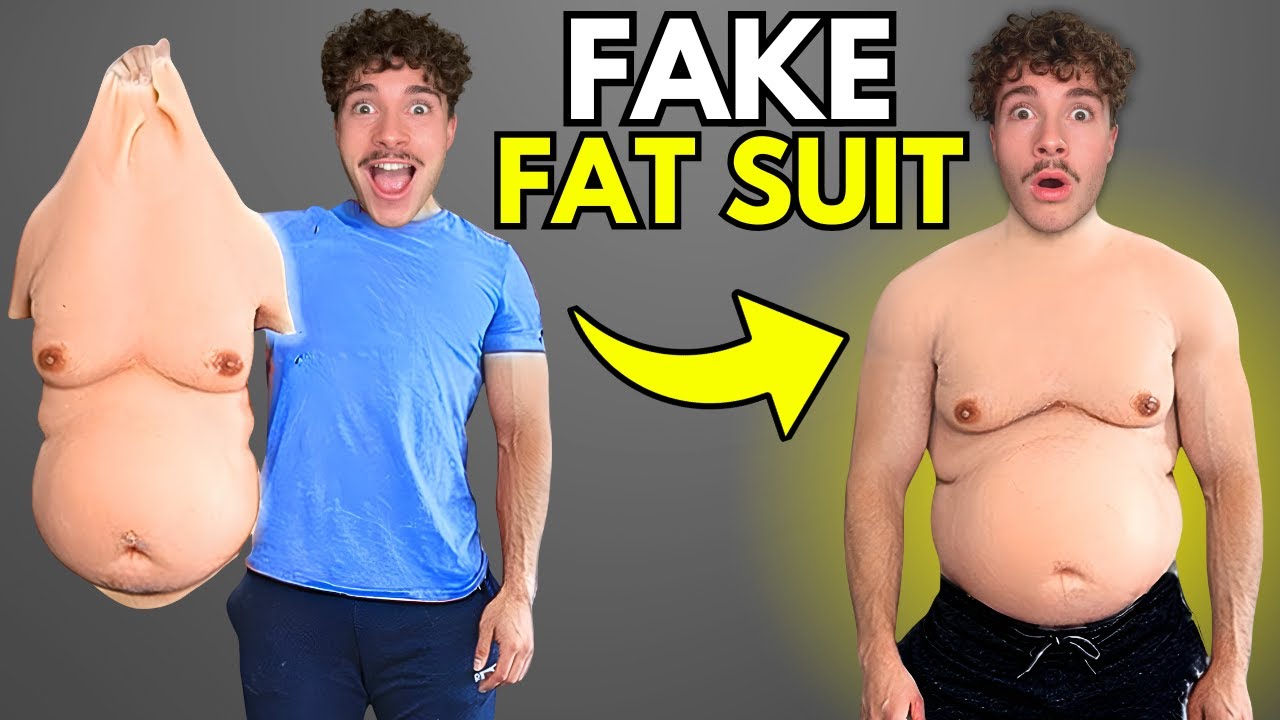 24h im realistischsten Fettanzug – so reagiert die Welt