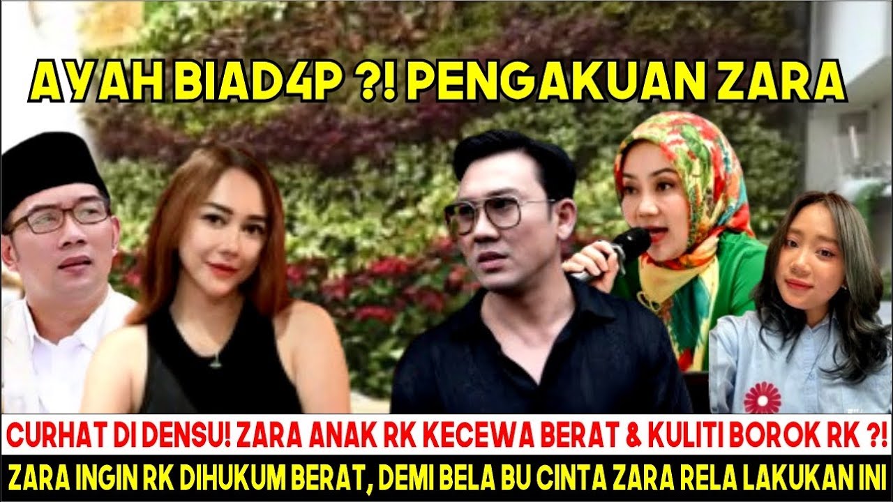 AY4H B1AD4P? ZARA ANAK RK CURHAT DI DENSU, KULITI BOROK PERSELINGKUHAN RK,  ALASAN ZARA LEPAS HIJ4B