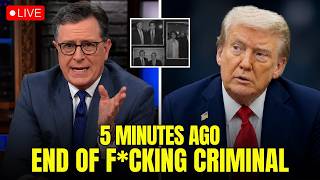 Stephen Colbert Puts 5 Trump–Epstein Photos on Screen — The Entire Room Falls Silent