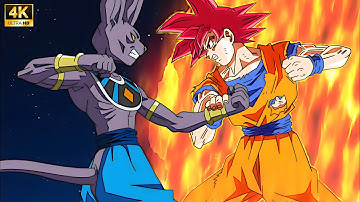 GOKU SSJ GOD VS LORD BEERUS Final Battle Full Fight in Hindi | Dragon Ball Super in Hindi | P13