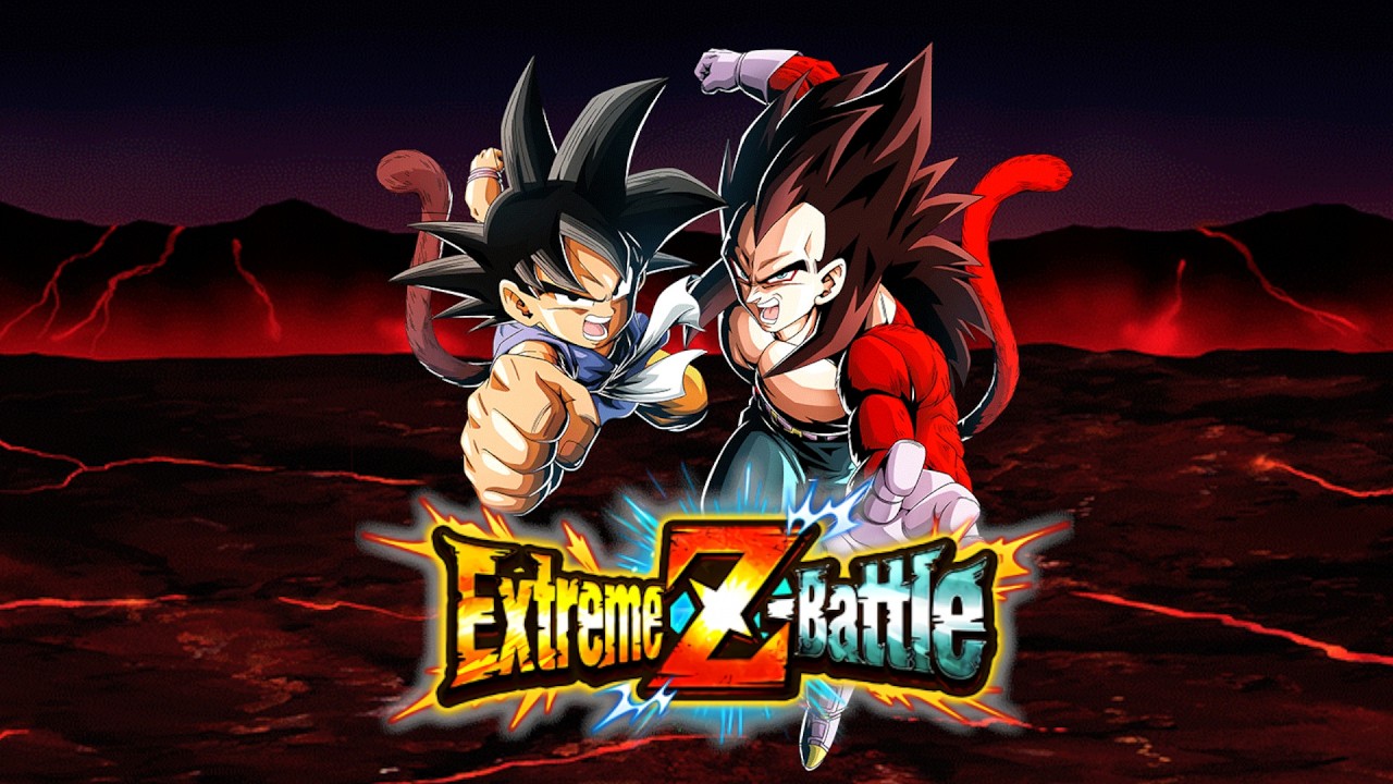 EZA LR STR Goku (GT) & Super Saiyan 4 Vegeta | Dragon Ball Z Dokkan Battle