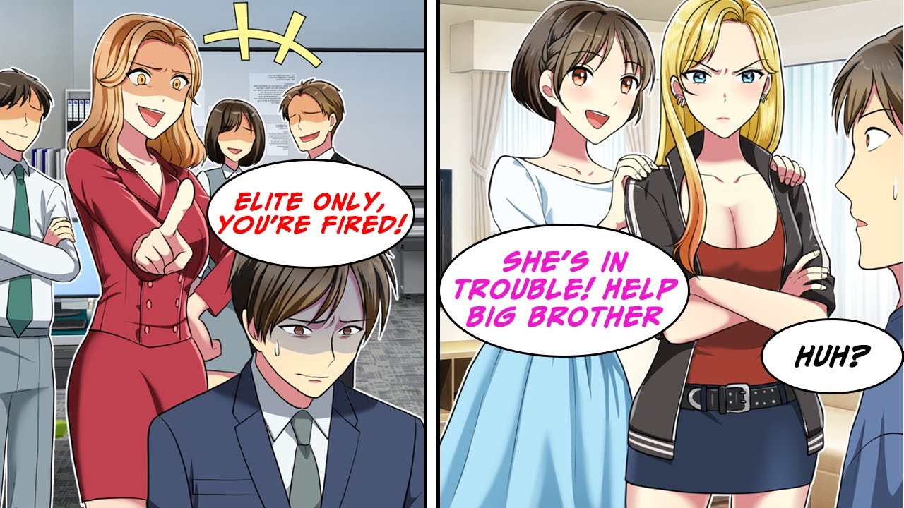 [Manga Dub] A CEO's daughter fired Me, but I helped a gorgeous CEO in trouble and She... [RomCom]