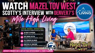 Denver Bar & Bat Mitzvah Planning— Scotty O'Brien @ ABC Denver7 Mile High Living w/ Mazel Tov!! West