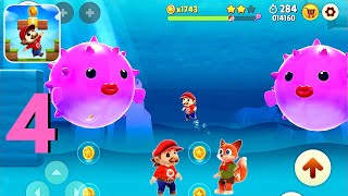 Super Run & Super Fox World Level 21-30 (Boss) Gameplay Walkthrough (iOS,Andriod) #superrunworld screenshot 1