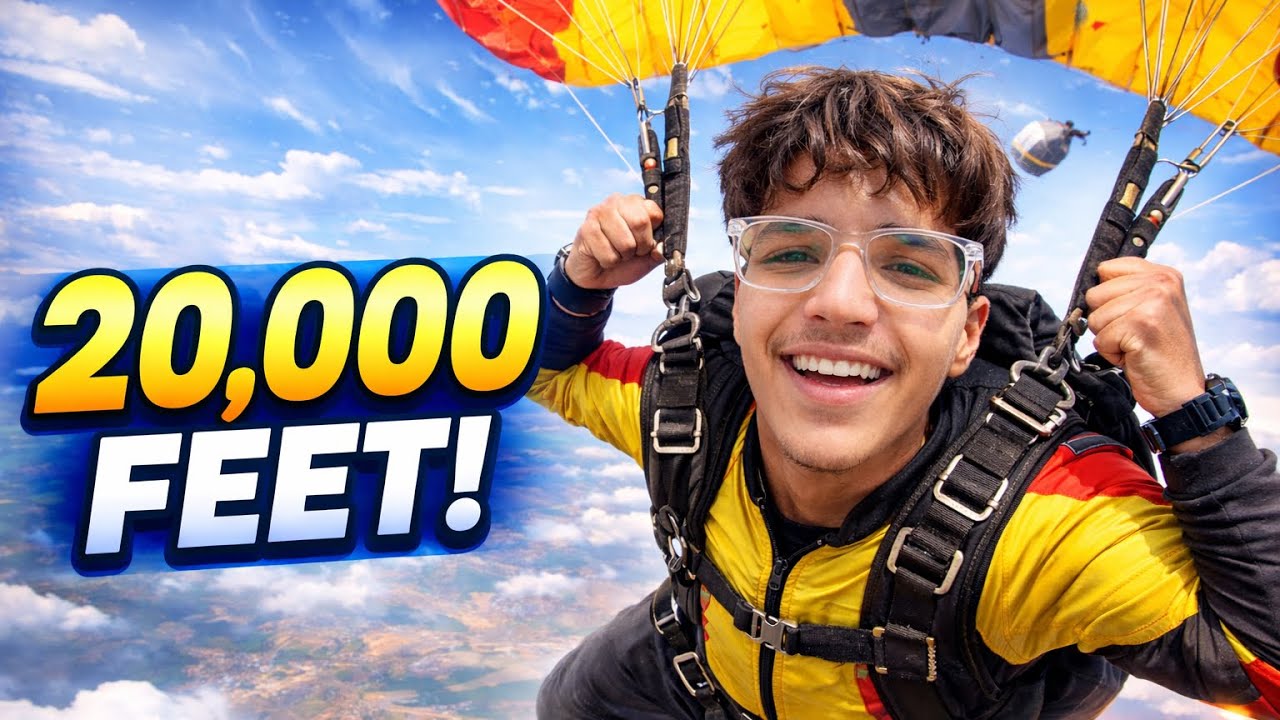 SKY DIVING 🪂 ON KARACHI SEAVIEW😱GONE WRONG