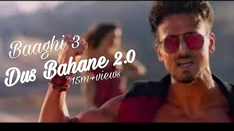 Baaghi 3: Dus Bahane 2.0 | Vishal & Shekhar FEAT. KK, Shaan & Tulsi Kumar | Tiger S, Shraddha song