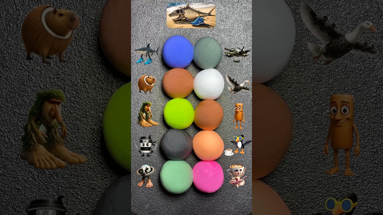 Italian Brainrot Colour Mixing 😍☠️ 