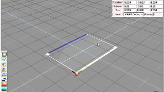 trueSpace NURBS course - 01 draw panel