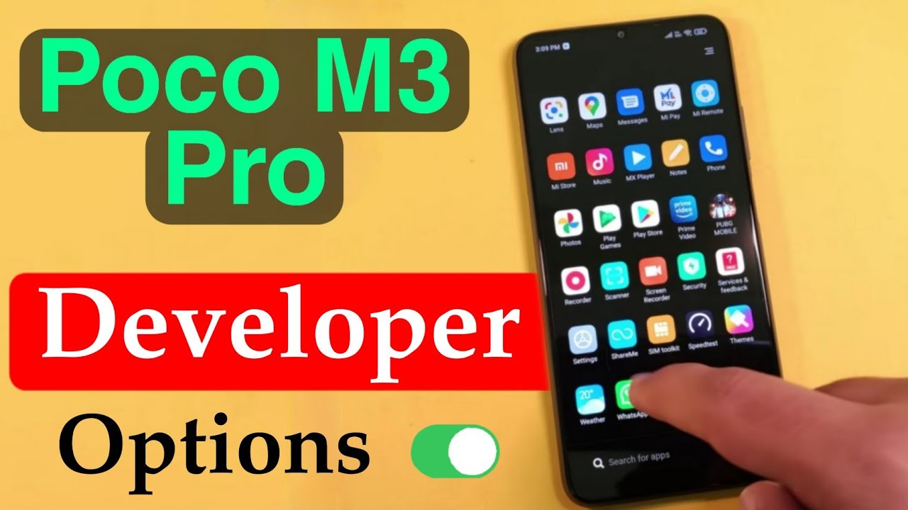 How to Enable Developer Options in Poco M3 Pro | Poco M3 Pro Developer Options Settings