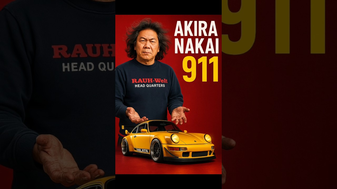 WORLD'S TOP BEST PORCHE MODIFIER?? | Akira Nakai #shorts #ytshorts #youtubeshorts #short #shortvideo