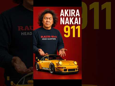 WORLD'S TOP BEST PORCHE MODIFIER?? | Akira Nakai #shorts #ytshorts #youtubeshorts #short #shortvideo