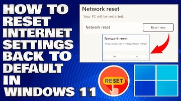 How To Reset Internet Settings Back To Default in Windows 11 [Guide]