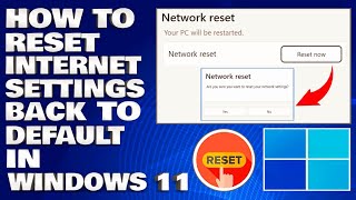 Famous How To Reset Internet Settings Back To Default in Windows 11 [Guide] Profile