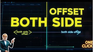 AutoCAD Offset Both Sides in One Click | Save Time & Effort