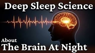The Most Deep Sleep Science About the Brain Slows Down at Night | Science Explained Softly