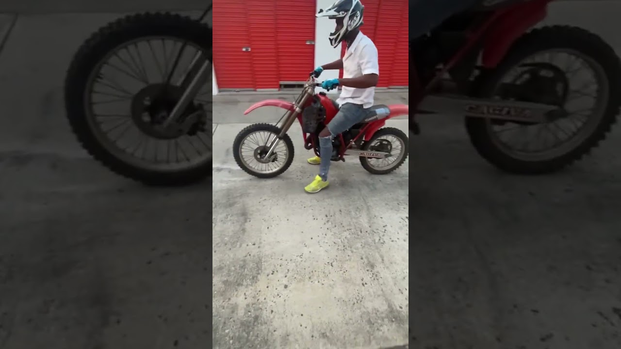 87 Cagiva WMX 125 Bad Holeshot 😂 